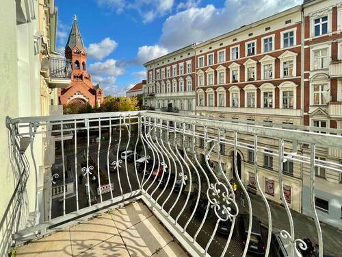 Blick vom Balkon - 