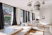 Wohnbereich - YOO Berlin Design-Juwel: Luxuriöses Townhouse mit in-House Spa