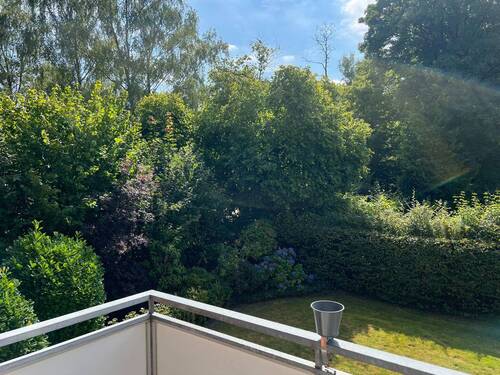 Ausblick vom Balkon - 