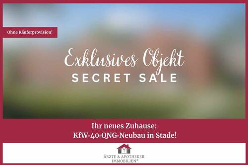 Ärzte & Apotheker Immobilien - Ihr neues Zuhause: 114?m² Wohnkomfort - KfW-40-QNG-Neubau in Stade!