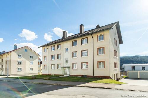 Außenansicht - Sanierte 3-Zimmerwohnung mit Balkon, Garage & Schwedenofen in Titisee-Neustadt zum Kauf