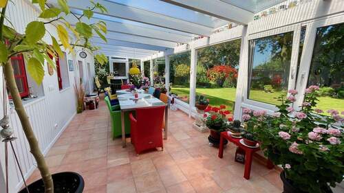 Wintergarten - Wohnen im Außenbereich von Schafflund! Ehemaliger Bauernhof auf ca. 3.848 m² Grundstück