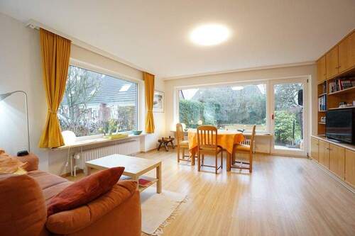 Wohnzimmer EG - 4 Zimmer Reihenendhaus zum Kaufen in Sylt