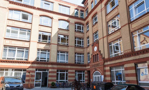 Blick in den historischen Hof - 