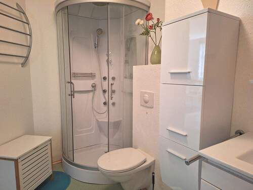 Duschbad der Ferienwohnung im EG - 