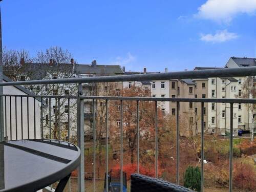 Balkon Blick in den Innenhof - 