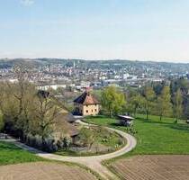 Stadtnahes Hofanwesen mit Panoramablick über Ravensburg bis zu den Alpen