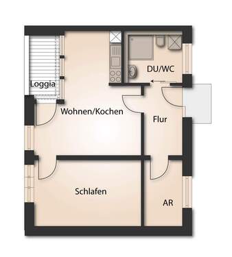 Wohnungseinheit F2.08_MÜ - 