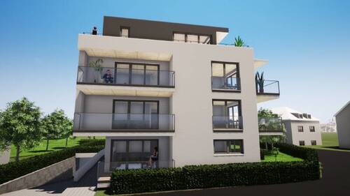 Ansicht 2 - 2-ZIMMER-WOHNUNG IN WEINGARTEN - PROJEKTIERTER NEUBAU