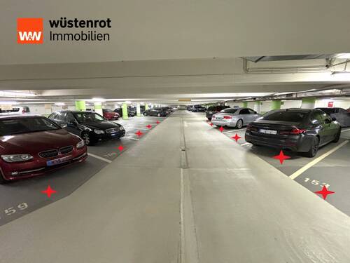 11 TG-Stellplätze, nähe Aufzug bzw. Treppenhaus - Tiefgaragen Stellplätze zum Verkauf Mitten im Hersbrucker Zentrum