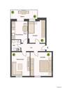 Grundriss Wohnung - 