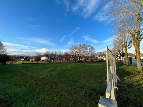 Blick auf das Grundstück - Grundstück in Steinau