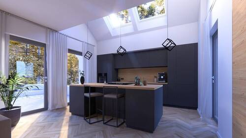 Ansicht Küche - Einfamilienhaus mit 197,00 m&sup2; in Urbar zum Kaufen