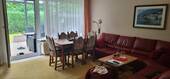 Wohnzimmer mit anschließender Terrasse - 