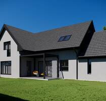 17 MINUTEN VON BUDAPEST, neues Haus mit 5 Zimmer, Wärmepumpe, Sonnenkollektor, Ladegerät für E-Auto - Budapest nah