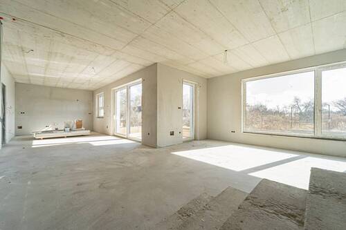  Haus im Bau - Wohnzimmer + Küche-Eßzimmer - 