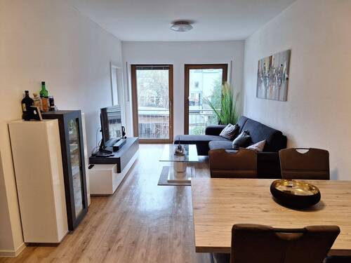 Wohnzimmer-Esszimmer.jpg - 2 ZKB Wohnung in Innenstadtnähe von Trier