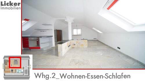 Whg.2_ Wohnen-Essen-Schlafen - 