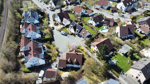 Drohnenaufnahme - 5 Zimmer Einfamilienhaus zur Miete in Bayreuth