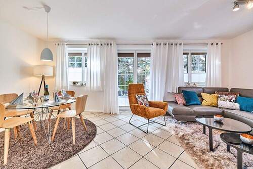 Wohnzimmer EG - 3 Zimmer Etagenwohnung zum Kaufen in Sylt