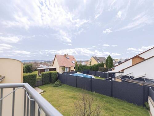 Aussicht Balkon - 