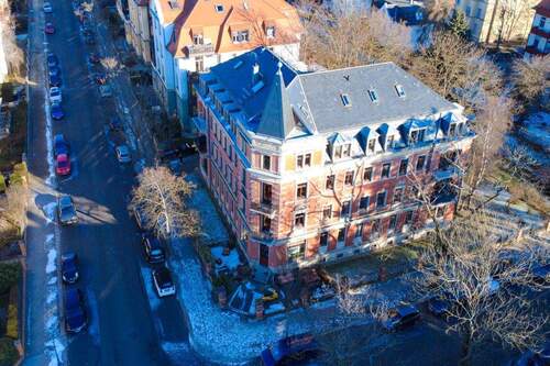 Frontansicht - 3 Zimmer Etagenwohnung in Dresden