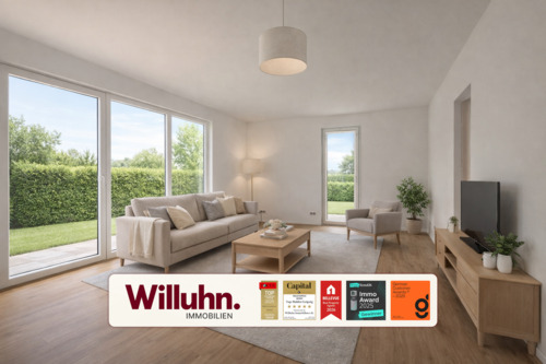 ab Juni 2026 - Visualisierung - wohnen & wohlfühlen - diese Wohnung lässt keine Wünsche offen I moderne 2 Zimmer I sonnige Terrasse