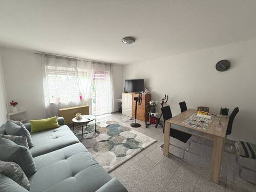 Wohnzimmer - Etagenwohnung mit 55,00 m&sup2; in Gelnhausen zum Kaufen