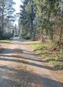 Straße vor dem Grundstück - 