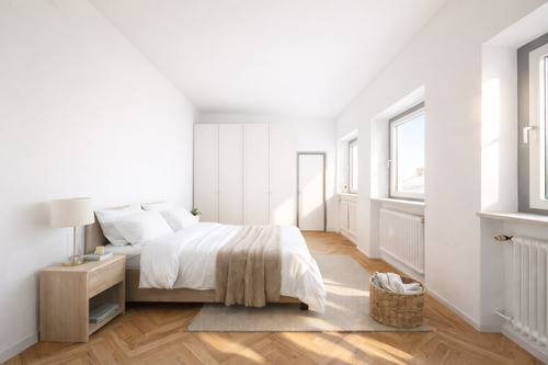 Musterbild Schlafzimmer - 3 Zimmer Etagenwohnung in Bogen