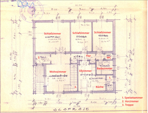 Grundriß Erdgeschoß - 