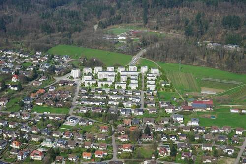 Visualisierung Luftbild Baugebiet - 