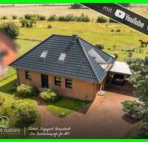 Boddennähe, Bootsgarage, Blick ins Grüne & pachtbare 1 ha-Wiese - Pruchten Bresewitz