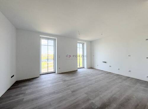 Wohnbereich & Küche - Wohnen mit Weitblick - stilvolle 3-Raumwohnung im 3. Obergeschoss