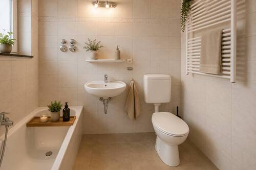 Badezimmer Darstellung - 