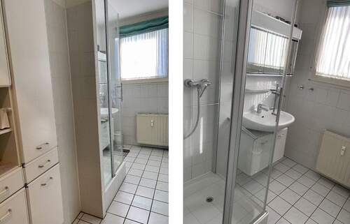 Badezimmer mit Fenster - 