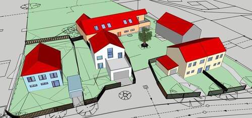 Ansicht Straße Visualisiert - 