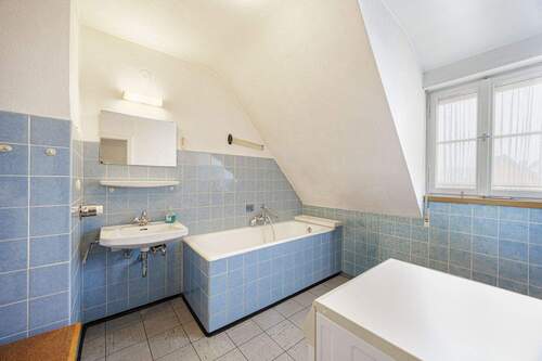 Badezimmer - Etagenwohnung mit 74,40 m&sup2; in Ludwigsburg zum Kaufen