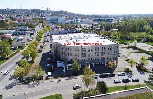 Luftbild - MULTIFUNKTIONALE BÜRO-PRAXIS- ODER SCHULUNGSFLÄCHEN IM GWZ WGT. HÄHNLEHOF