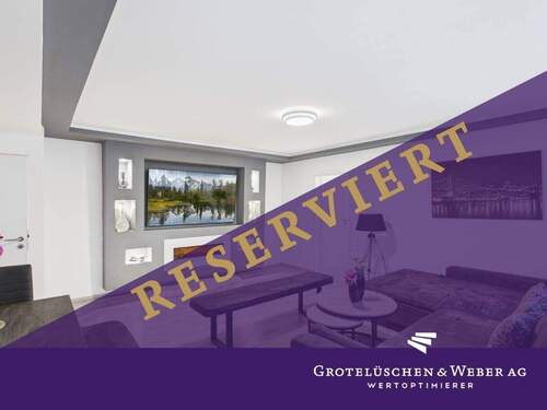 Wohnzimmer - 4-Zimmer-Wohnung mit Balkon in ruhigem, gepflegten Mehrfamilienhaus zu verkaufen...