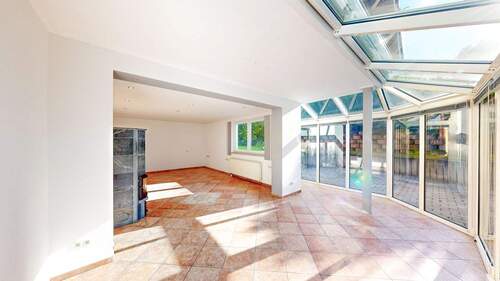 Wohnbereich mit Wintergarten EG - 