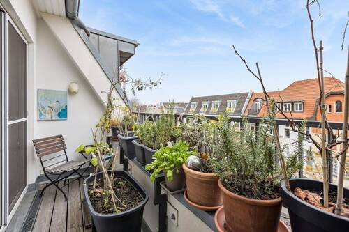Balkon Richtung Osten - 