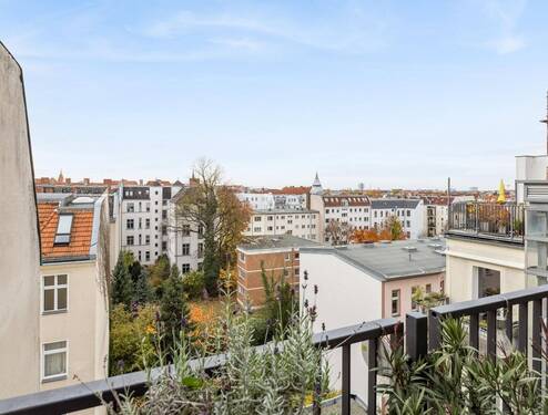 Blick über den Westen Berlins - 4 Zimmer Etagenwohnung in Berlin