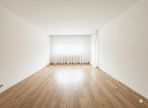 Wohnzimmer - 2 Zimmer Etagenwohnung zum Kaufen in Stuttgart