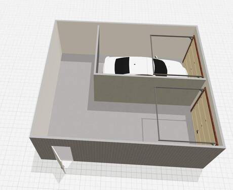 3D Plan Garage - 