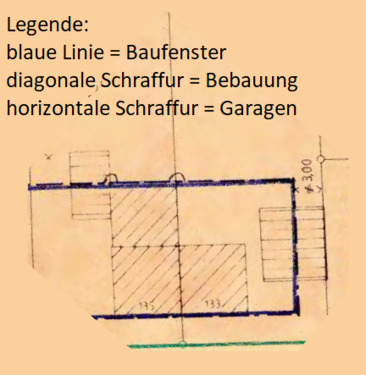 Auszug aus dem Bebauungsplan - 