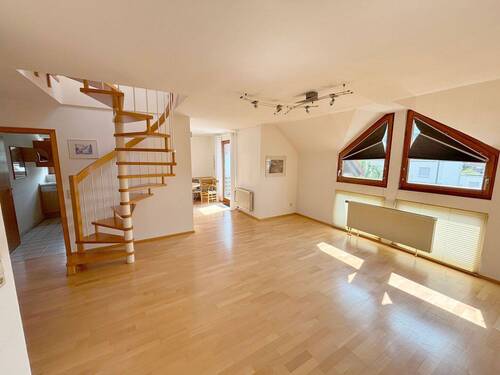 Blick in die Wohnung - Schöne Maisonette-Wohnung in Gönningen!