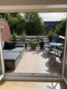 Die Dachterrasse (zur Gartenseite) - 