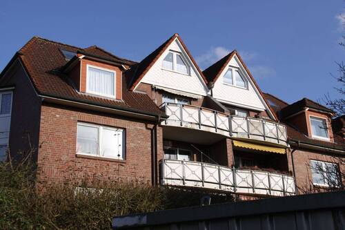 Frontansicht - Großzügige Maisonettewohnung in zentraler Lage von Tostedt