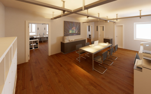 Büroraum LS11.D - CoWorking im eigenen Büro. 1er, 2er, 3er und 4erRäume verfügbar. Saarlouis - All-in-Miete